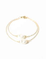 layered pearl bracelet for women