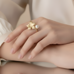 Elyra Bloom Pearl Ring