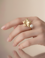 Elyra Bloom Pearl Ring - Image 2