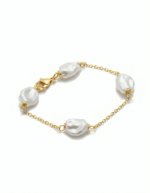 Seren Handmade Baroque Bracelet | Anti Tarnish - Image 4