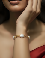 Seren Handmade Baroque Bracelet | Anti Tarnish - Image 2