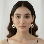 Avelora Handmade Floral Earrings | Anti Tarnish