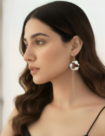 Avelora Handmade Floral Earrings | Anti Tarnish - Image 3