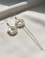 Avelora Handmade Floral Earrings | Anti Tarnish - Image 4