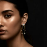 elegant pearl earrings for women