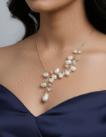 Mira Handmade Pearl Necklace | Anti Tarnish