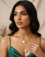 Handmade Baroque Pearl Lariat | Anti-Tarnish - Image 2