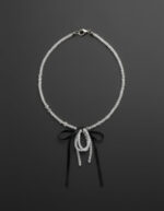 Handmade Pearl Bow Choker | Anti-Tarnish - Image 3