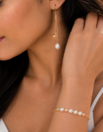 Floriane Pearl Charm Jewellery Set | Handmade Anti Tarnish - Image 2