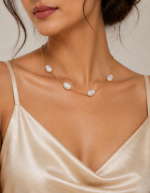 Serelune Pearl Chain Necklace | Handmade Anti Tarnish - Image 2